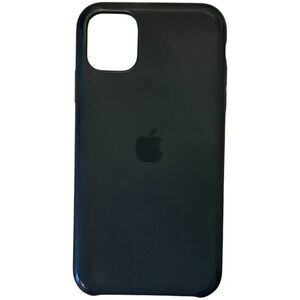 Genuine Apple iPhone 11 Pro Max Silicone Case - Black - MWVP2ZM/A - OEM
